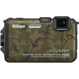 Nikon Coolpix AW100 + Nikkor 5x Wide Optical Zoom 5.0-25.0mm f/3.9-4.8 ED VR