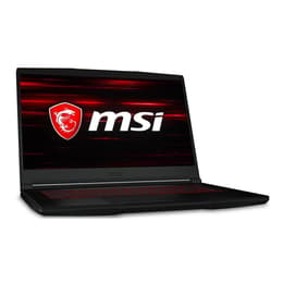 MSI GF63 Thin 11UC-026FR 15" Core i5 2.7 GHz - SSD 512 Go - 8 Go - NVIDIA GeForce RTX 3050 AZERTY - Français