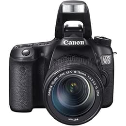 Reflex - Canon EOS 70D Noir Canon Canon Zoom Lens EF-S 18-135mm f/3.5 - 5.6 IS STM
