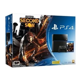 PlayStation 4 500Go - Jet black + inFamous: Second Son