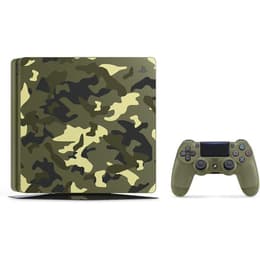 PlayStation 4 Slim 1000Go - Camouflage - Edition limitée PlayStation 4 Slim Call of Duty: WWII + Call of Duty: WWII
