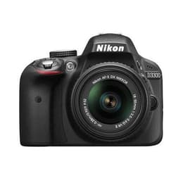 Reflex - Nikon D3300 Noir Nikon AF-S DX Nikkor 18-55mm f/3.5-5.6G VR II