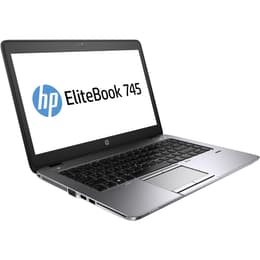 HP EliteBook 745 G2 14" 1,9 GHz - SSD 128 Go - 8 Go AZERTY - Français