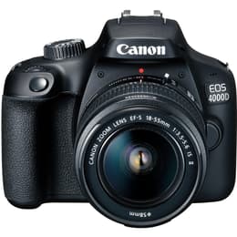 Reflex - Canon EOS 4000D Noir Canon Zoom Lens EF-S 18-55mm f/3.5-5.6III