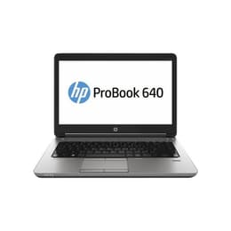 HP ProBook 640 G1 14" Core i5 2,5 GHz  - SSD 32 Go + HDD 500 Go - 4 Go AZERTY - Français