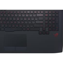 Asus ROG G751JL-T7089T 17" Core i7 2 GHz - SSD 128 Go + HDD 1 To - 8 Go - NVIDIA GeForce GTX 965M AZERTY - Français