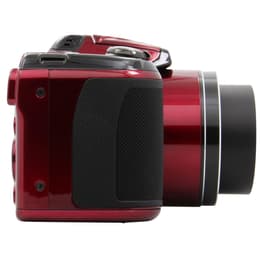 Compact - Nikon Coolpix L810 Rouge Nikon Nikkor 26X Wide Optical Zoom ED VR 22.5-585mm f/3.1-5.9