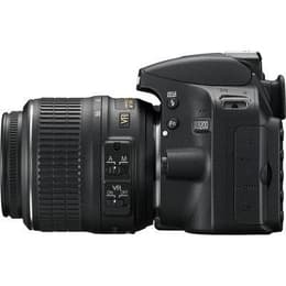 Reflex - Nikon D3200 Noir Nikon AF-S DX Nikkor 27-84mm f/3.5-5.6G VR II