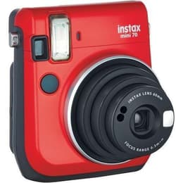 Instantané - Fujifilm Instax Mini 70 Rouge/Noir Fujifilm Polaroid Instax Lens 60 mm f/12.7