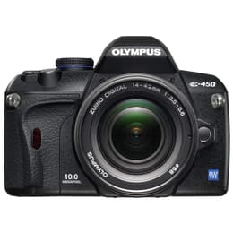 Reflex - Olympus E-450 Noir Olympus M.Zuiko Digital ED 14-42mm f/3.5-5.6 EZ + M.Zuiko Digital ED 40-150mm f/4-5.6 R