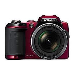 Compact Nikon Coolpix L120 - Noir/Rouge