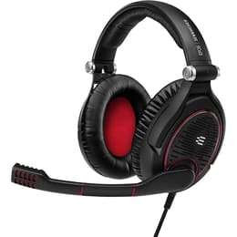 Casque réducteur de bruit gaming filaire avec micro Sennheiser Game Zero - Noir/Rouge