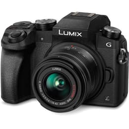 Hybride - Panasonic Lumix DMC-G7 Noir Panasonic Lumix G Vario 14-42mm f/3.5-5.6