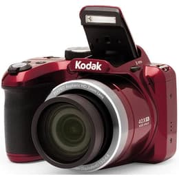 Bridge - Kodak PixPro AZ401 Rouge Kodak PixPro Aspheric HD Zoom Lens 40x Wide 24-960mm f/3-6.8