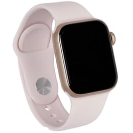 Apple Watch (Series 5) GPS 40 mm - Acier inoxydable Or - Bracelet sport Rose