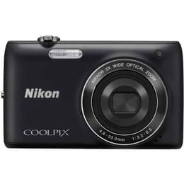 Compact - Nikon Coolpix S4150 Noir Nikon Wide Optical Zoom 4.6-23mm f/3.2-6.5