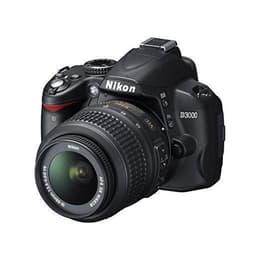 Reflex - Nikon D3000 Noir Nikon Nikon 18-55mm f/3.5-5.6G AF-S VR DX