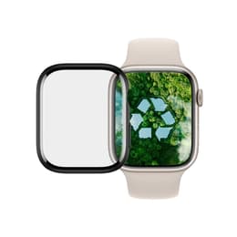 Écran de protection Apple Watch Series 7/8 - 41 mm - Plastique - Noir