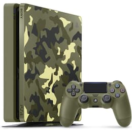 PlayStation 4 Slim 1000Go - Camouflage - Edition limitée PlayStation 4 Slim Call of Duty: WWII + Call of Duty: WWII