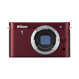 Hybride - Nikon 1 J2 Rouge Nikon 1 Nikkor 10-30mm f/3.5-5.6 VR