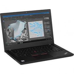 Lenovo ThinkPad T470 14" Core i5 2.6 GHz - SSD 120 Go - 32 Go QWERTY - Espagnol