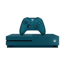Xbox One S 500Go - Bleu - Edition limitée Deep Blue