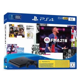 PlayStation 4 Slim 1000Go - Jet black + FIFA 21