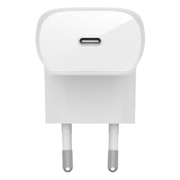 Belkin - Pack Chargeur 30W Rapide USB-C fast charge + Cable USB-C - 1m - Blanc
