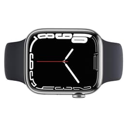 Apple Watch Series 7 (2021) GPS + Cellular 45 mm - Acier inoxydable Silver