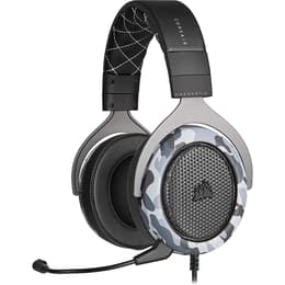 Casque réducteur de bruit gaming filaire avec micro Corsair HS60 Haptic - Camouflage