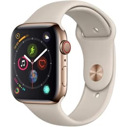 Apple Watch (Series SE) GPS 40 mm - Aluminium Or - Bracelet sport Blanc