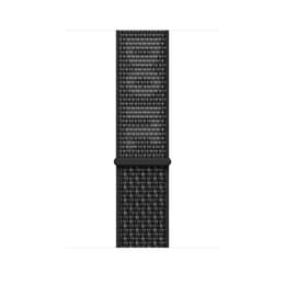 Apple Watch (Series 7) GPS 45 mm - Aluminium Minuit - Boucle sport Nike Noir