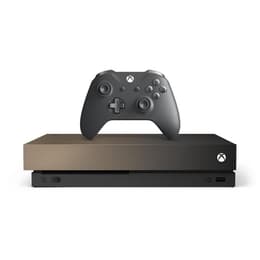 Xbox One X 1000Go - Or dégradé - Edition limitée Gold Rush Special