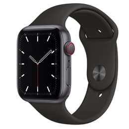 Apple Watch (Series SE) GPS 44 mm - Aluminium Gris - Boucle sport Noir