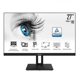 Écran 27" LCD fhdtv MSI PRO MP271P