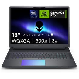 Dell Alienware 18 Area-51 18" Core Ultra 9 3.8 GHz - SSD 2 TB - 32 Go - NVIDIA GeForce RTX 5080 QWERTY - Anglais