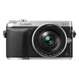 Lumix DMC-GX7 - Noir/Argent + Panasonic Lumix G Vario 14-42mm f/3.5-5.6 ASPH OIS + Lumix G Vario 45-200mm f/4-5.6 II Power OIS f/3.5-5.6 + f/4-5.6