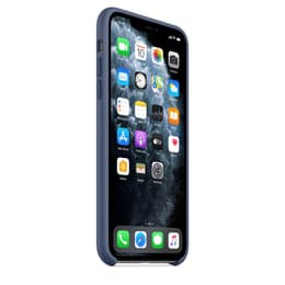 Coque en silicone Apple iPhone 11 Pro Max - Silicone Bleu