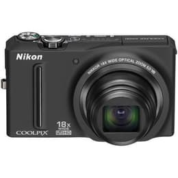 Compact - Nikon Coolpix - S9100 Objectif 4.5-81.0MM - Noir