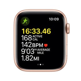 Apple Watch Series 5 (2019) GPS 44 mm - Aluminium Or - Boucle sport Or