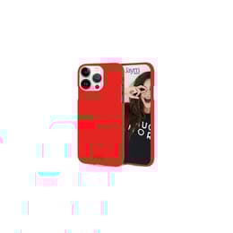 Coque iPhone 15 Pro - Plastique - Rouge