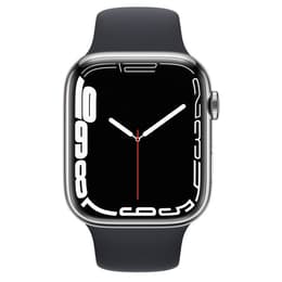 Apple Watch Series 7 (2021) GPS + Cellular 45 mm - Acier inoxydable Silver