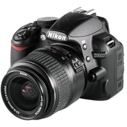 Reflex D3100 - Noir + Nikon AF-S DX Nikkor 18-55 mm f/3.5-5.6G II f/3.5-5.6G