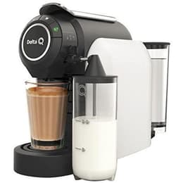 Cafetière expresso combiné Compatible Nespresso Delta Q Milk Qool Evolution 1L - Blanc