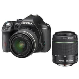 Reflex - PENTAX K50 Noir + Zoom 18-55 / 3,5-5,6 AL DA-L WR + SMC DA-L 50-200 DA-L / 4-5,6 ED DA-L WR