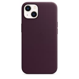 Coque en cuir Apple iPhone 13 Pro Max - Magsafe - Cuir Mauve