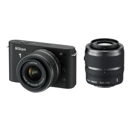 Nikon 1 J1 - noir + Objectif Nikkor 1 10-30mm f/3.5-5.6 + 30-110mm f/3.8-5.6