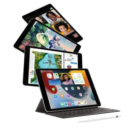 iPad 10.2" (2021) 9e génération 64 Go - WiFi + 4G - Argent