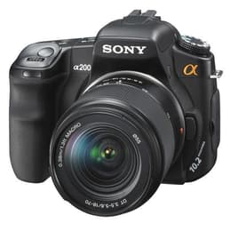 Reflex Alpha DSLR-A200 - Noir + Sony Sony 18-70mm f/3.5-5.6 AF DT f/3.5-5.6