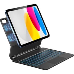 Clavier Hou QWERTZ Sans-fil rétroéclairé MF-10